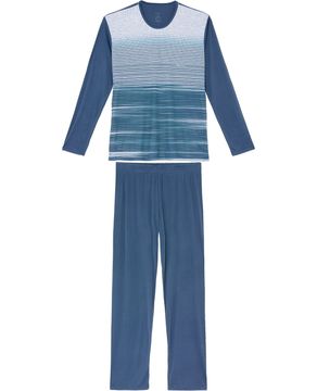 Pijama-Masculino-Longo-Recco-Microfibra-Grafismo