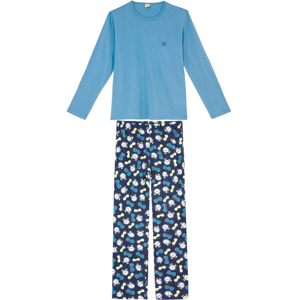 Pijama-Masculino-Lua-Encantada-Algodao-Calca-Estampa