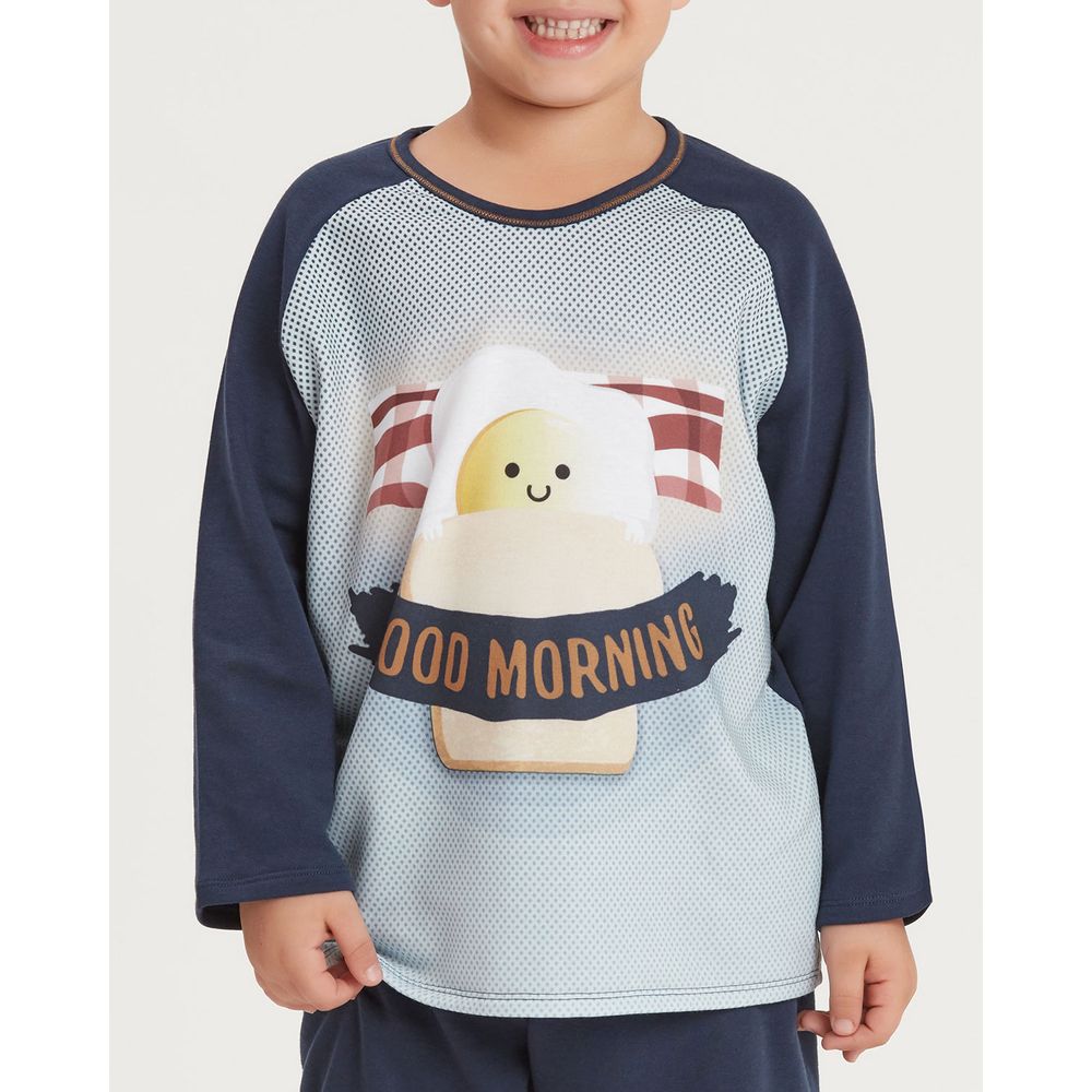 Pijama-Infantil-Masculino-Recco-Moletinho-Pao-com-Ovo