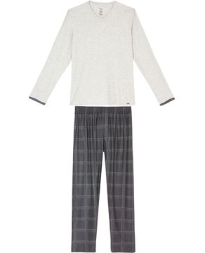 Pijama-Masculino-Recco-Visco-Cetim-Flanelado-Xadrez