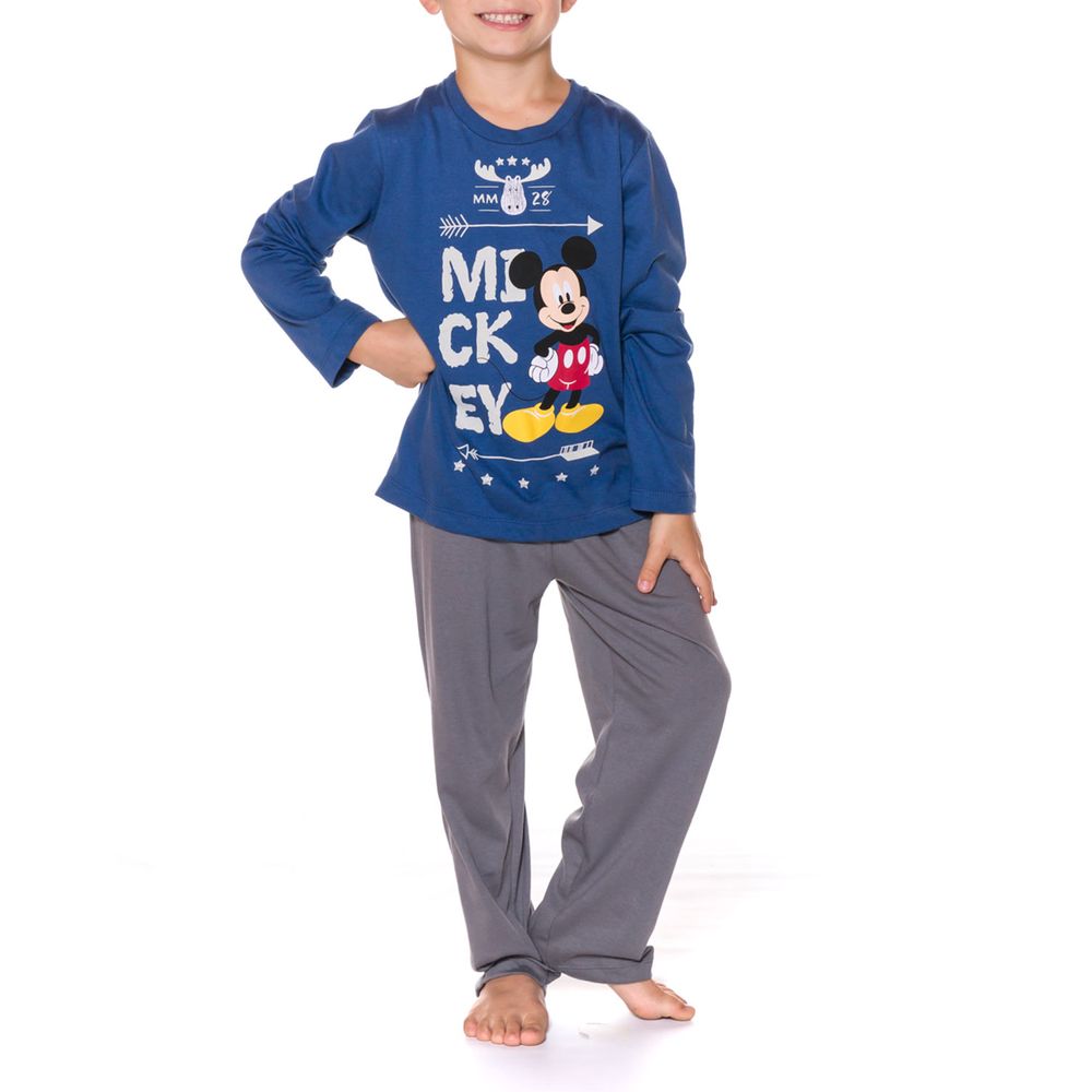 Pijama-Infantil-Longo-Masculino-Mickey-Disney-Algodao