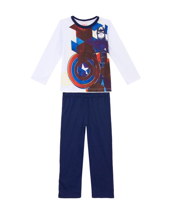 Pijama-Infantil-Masculino-Algodao-Marvel-Capitao-America