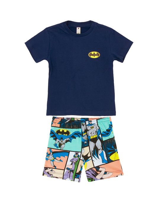 Pijama-Infantil-Masculino-Acuo-Algodao-Batman-Capa