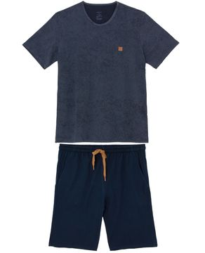 Pijama-Masculino-Curto-Recco-Malha-Comfort-Stone