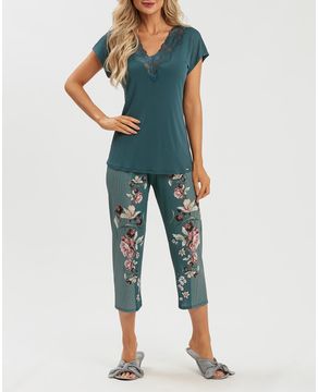 Pijama-Capri-Recco-Renda-Microfibra-Amni-Floral