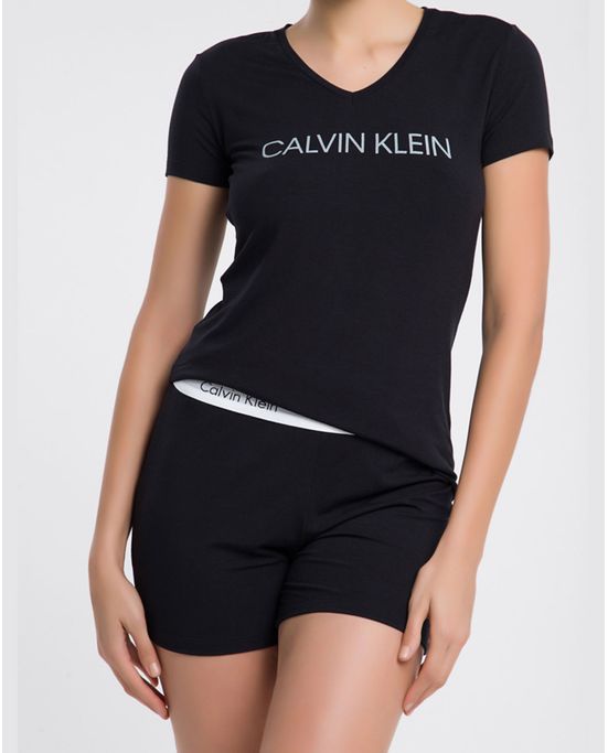 Pijama Curto Feminino Calvin Klein Viscolight Elástico