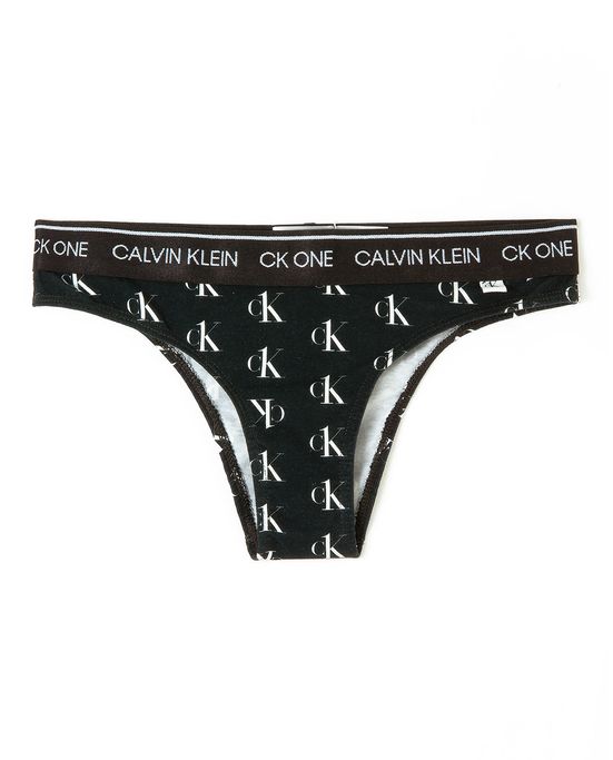 Calcinha-Calvin-Klein-Tanga-Cotton-Estampa-CK-One Calcinha-Calvin-Klein-Tanga-Cotton-Estampa-CK-One