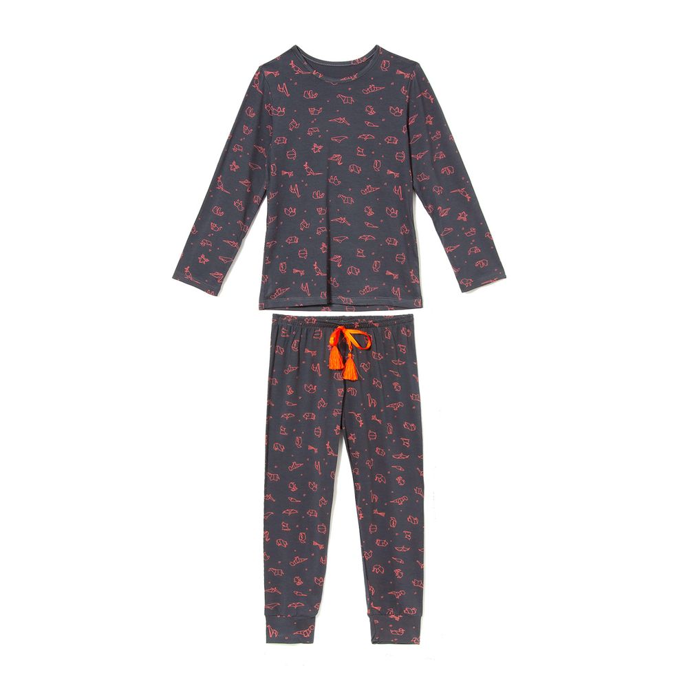 Pijama-Infantil-Feminino-Recco-Visco-Stretch-Origamis