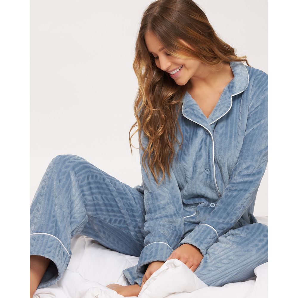 Pijama-Feminino-Recco-Aberto-Fleece-Vies