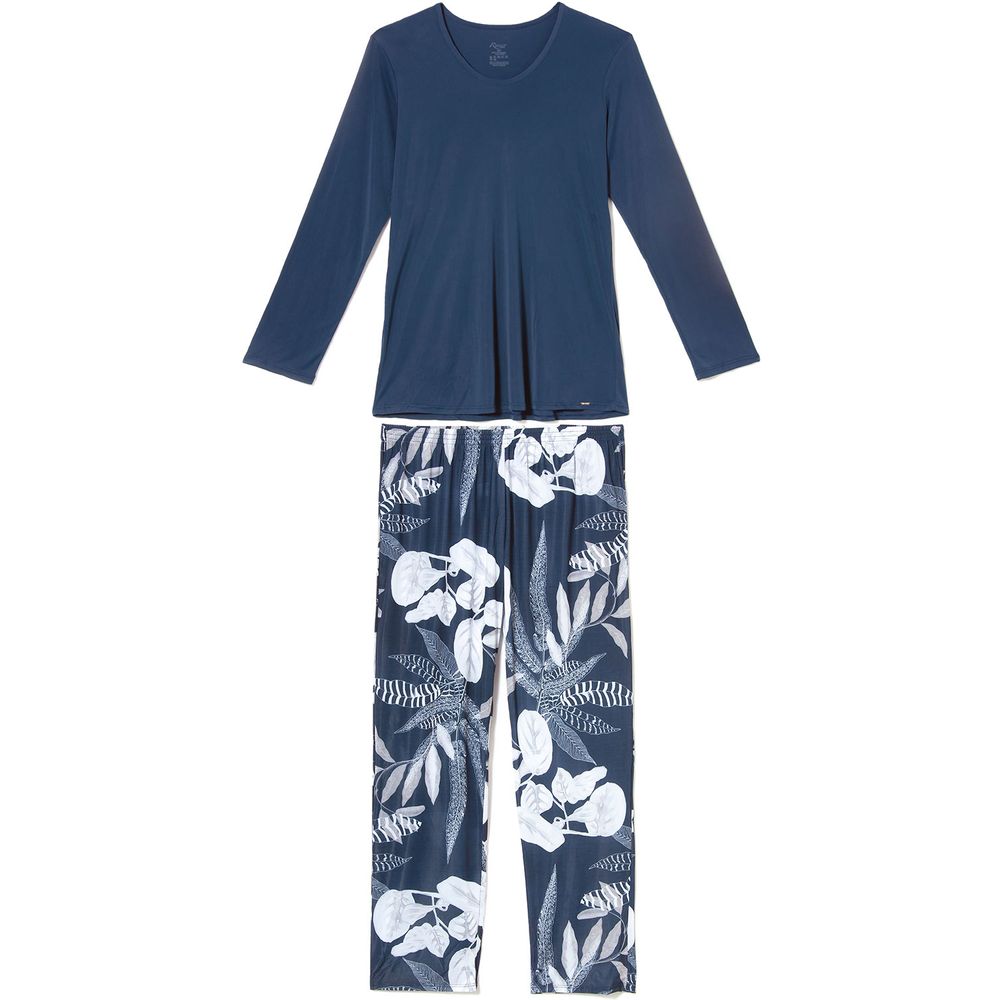 Pijama-Plus-Size-Feminino-Recco-Supermicro-Folhas