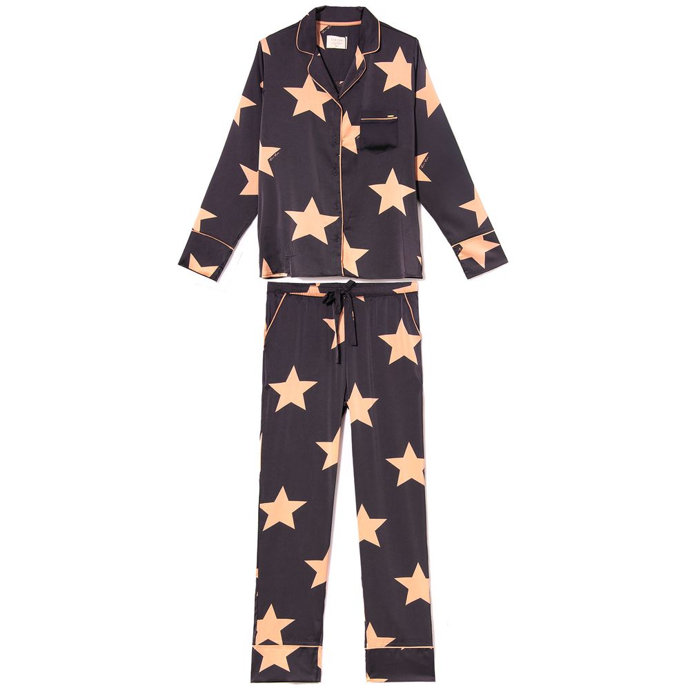 Pijama-Longo-Feminino-Aberto-Lua-Lua-Satine-Estrelas