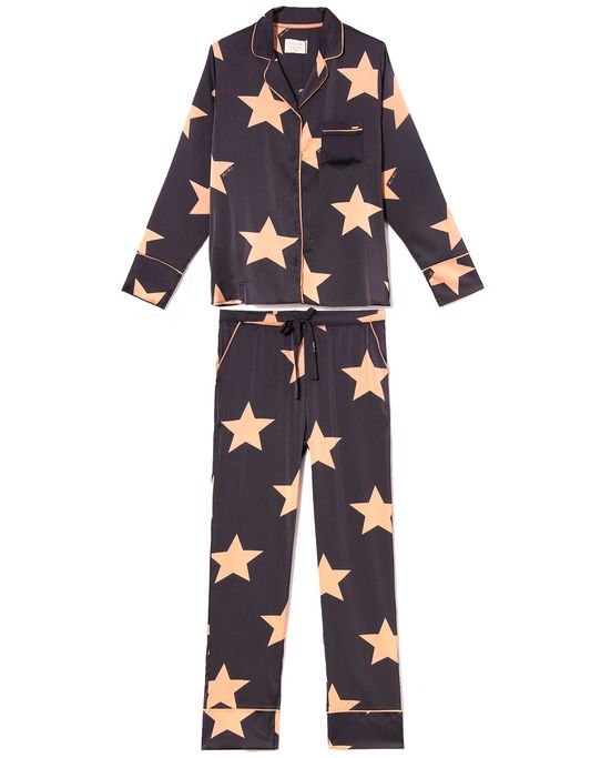 Pijama-Longo-Feminino-Aberto-Lua-Lua-Satine-Estrelas
