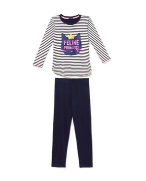 Pijama-Infantil-Feminino-Any-Any-Visco-Premium-Gato