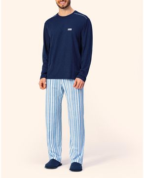 Pijama-Masculino-Lua-Encantada-Algodao-Calca-Listras