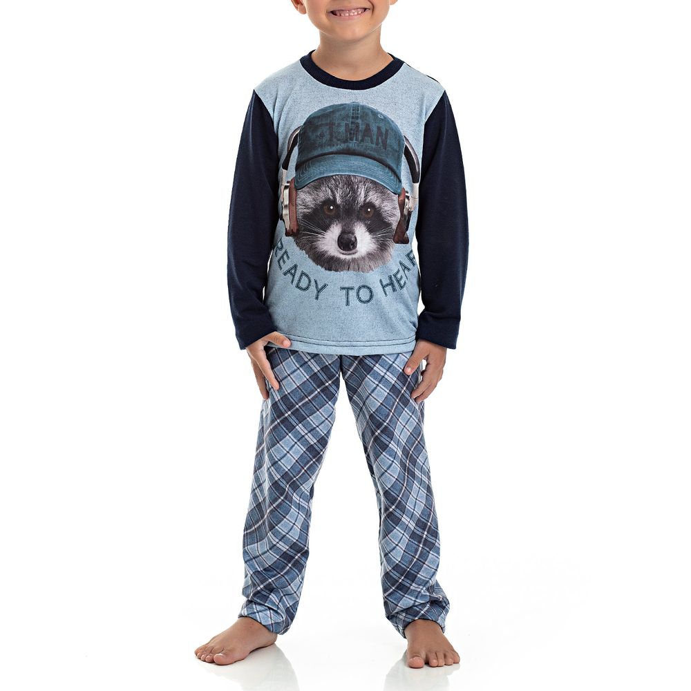 Pijama-Infantil-Masculino-Toque-Molecotton-Guaxinim