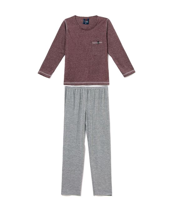 Pijama-Infantil-Masculino-Toque-Malha-Moline-Mescla