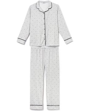 Pijama-Plus-Size-Feminino-Lua-Cheia-Flanelado-Poa