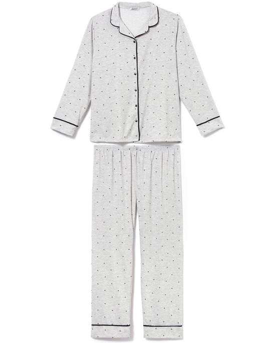 Pijama-Plus-Size-Feminino-Lua-Cheia-Flanelado-Poa