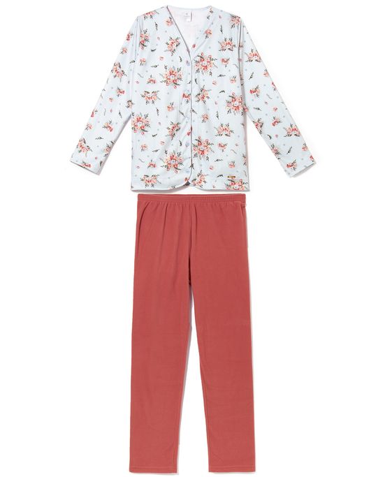 Pijama-Feminino-Aberto-Toque-Soft-Floral