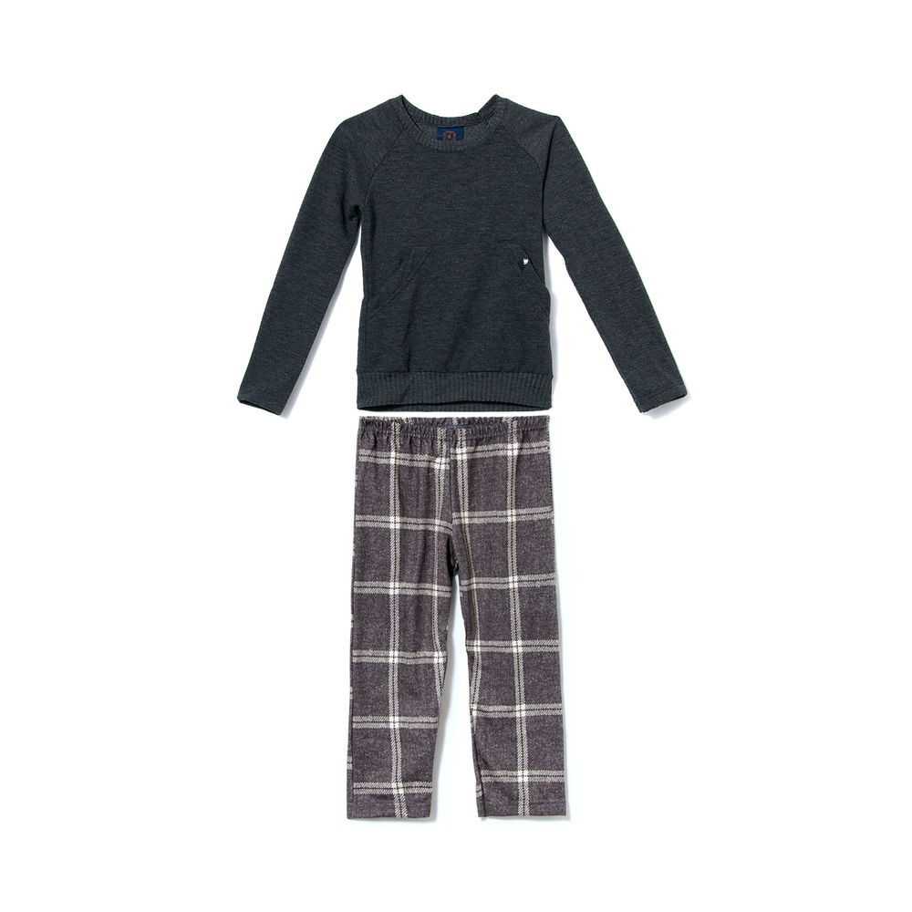 Pijama-Infantil-Masculino-Toque-Flanelado-Xadrez