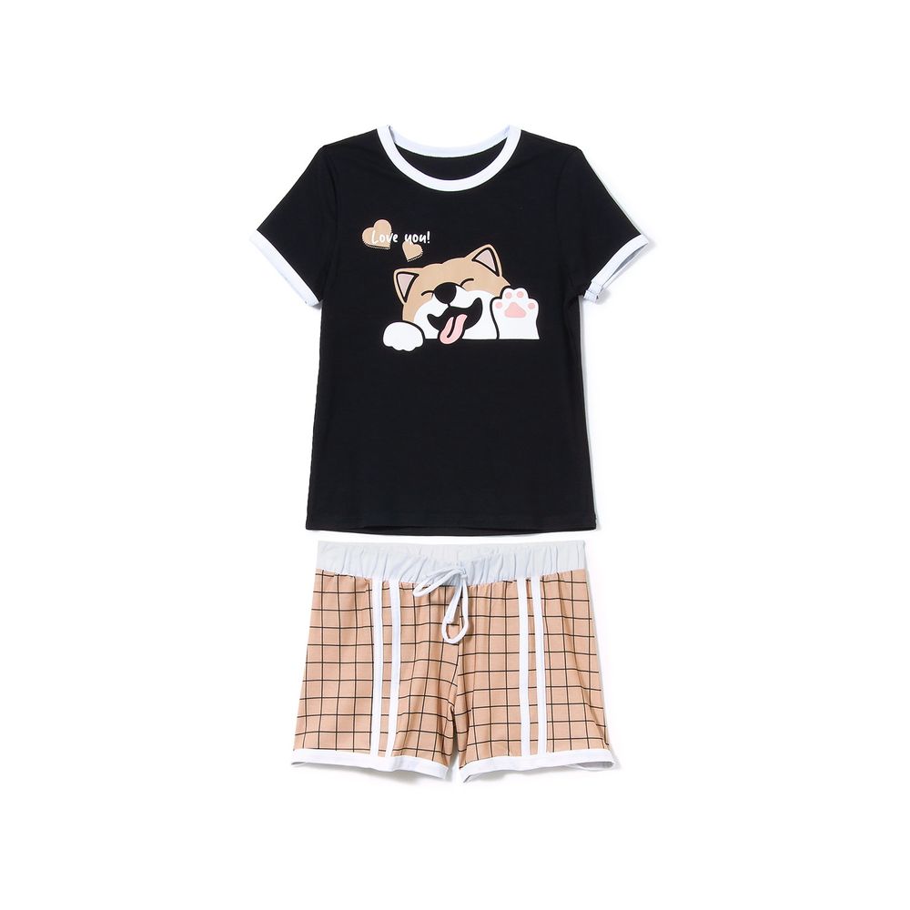 Pijama-Infantil-Feminino-Recco-Visco-Stretch-Cachorro