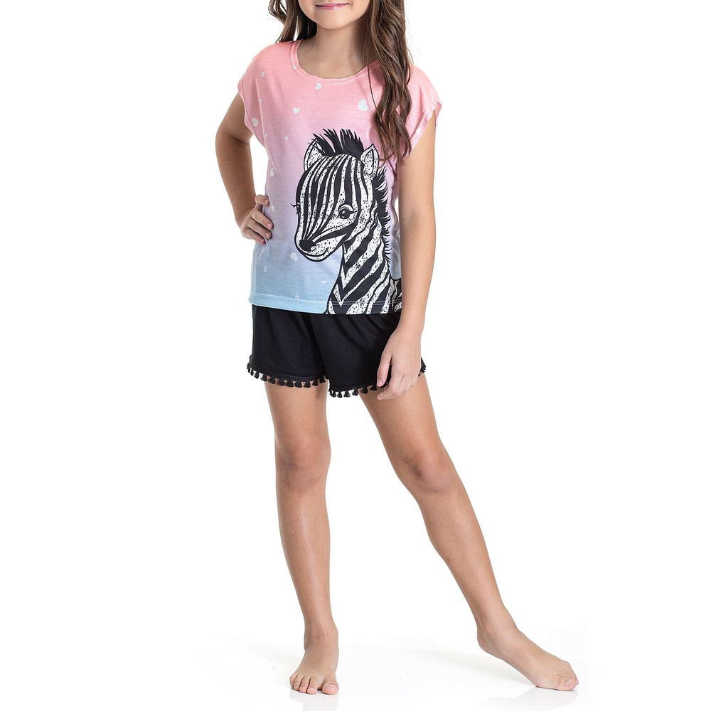 Pijama-Infantil-Feminino-Toque-Viscolycra-Zebra