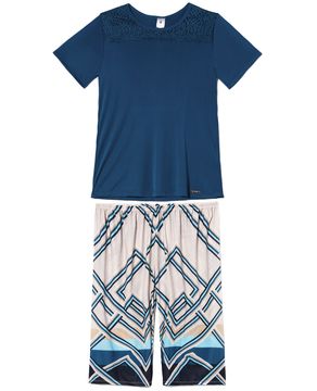 Pijama-Plus-Size-Capri-Toque-Microfibra-Geometrico