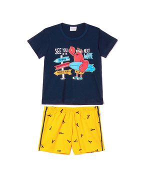 Pijama-Infantil-Masculino-Lua-Encantada-Algodao-Lagosta