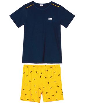 Pijama-Masculino-Curto-Lua-Encantada-Algodao-Lagosta
