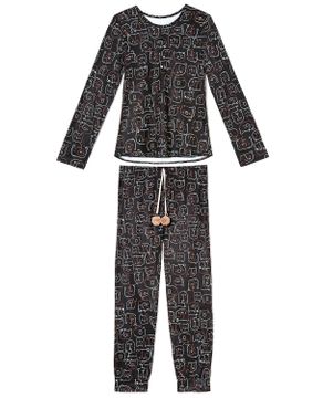 Pijama-Feminino-Recco-Comfort-Flanelado-Ursos