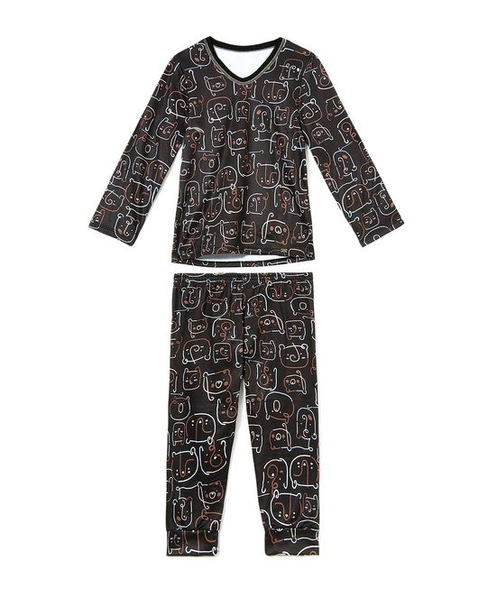 Pijama-Infantil-Masculino-Recco-Flanelado-Ursos