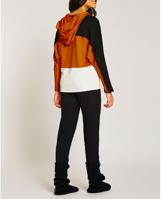 pijama moletom com capuz