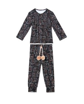 Pijama-Infantil-Feminino-Recco-Flanelado-Ursos