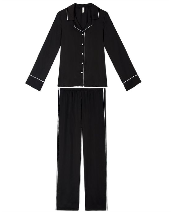 Pijama-Americano-Acuo-Cetim-Toque-de-Seda-Vies Pijama-Americano-Acuo-Cetim-Toque-de-Seda-Vies