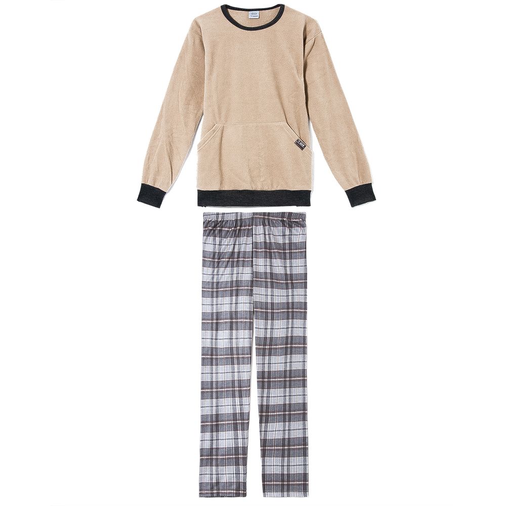 Pijama-Masculino-Toque-Soft-Calca-Xadrez