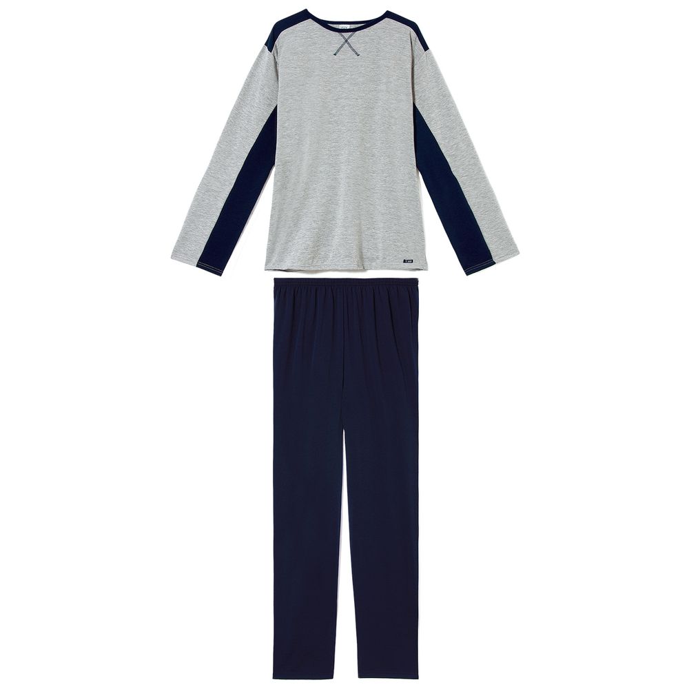 Pijama-Plus-Size-Masculino-Toque-Flanelado-Recorte