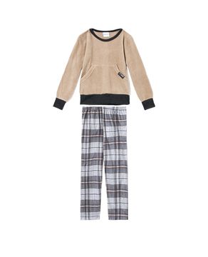 Pijama-Infantil-Masculino-Toque-Soft-Calca-Xadrez