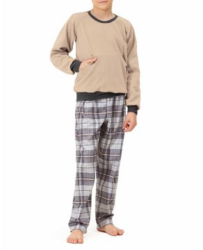 Pijama-Infantil-Masculino-Toque-Soft-Calca-Xadrez