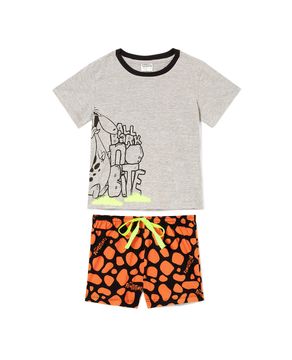 Pijama-Infantil-Feminino-Acuo-Algodao-Flintstones