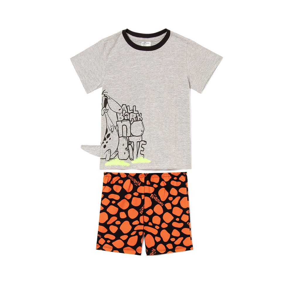 Pijama-Infantil-Masculino-Acuo-Algodao-Flintstones