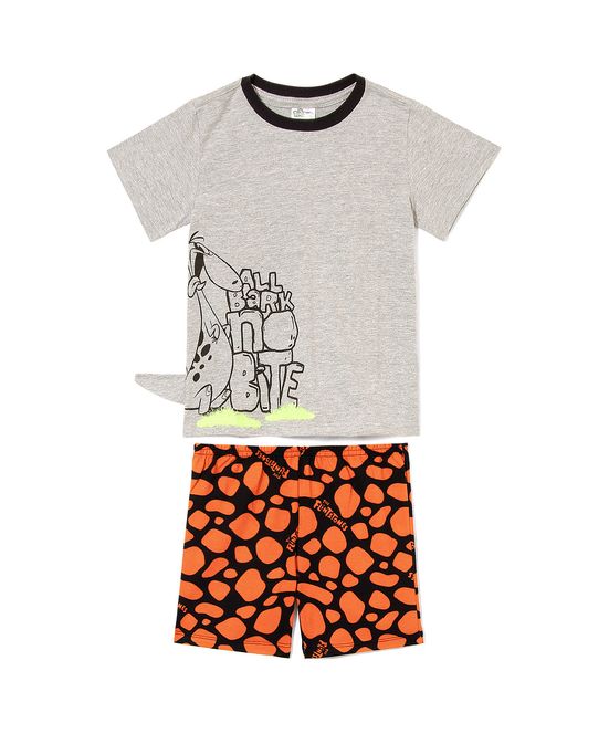 Pijama-Infantil-Masculino-Acuo-Algodao-Flintstones