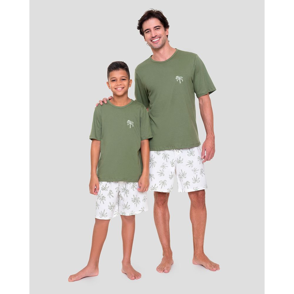 Pijama-Curto-Masculino-BCJN-Algodao-Palmeira