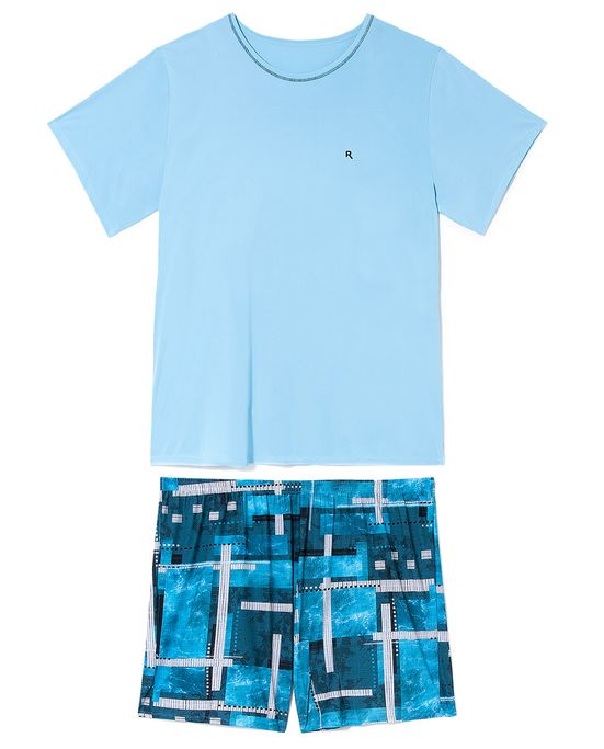 Pijama-Plus-Size-Masculino-Recco-Microfibra-Grafismo