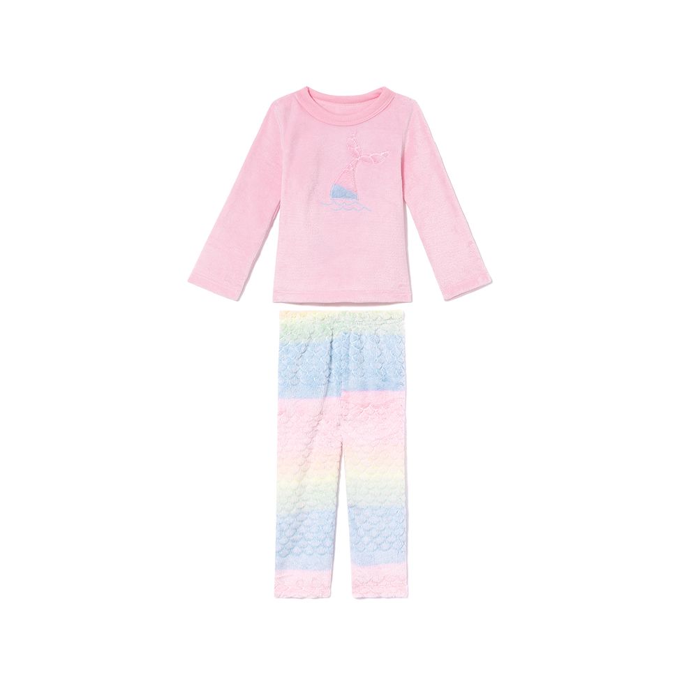 Pijama-Infantil-Feminino-BCJN-Soft-Fleece-Sereia