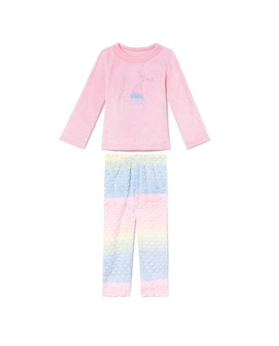 Pijama-Infantil-Feminino-BCJN-Soft-Fleece-Sereia