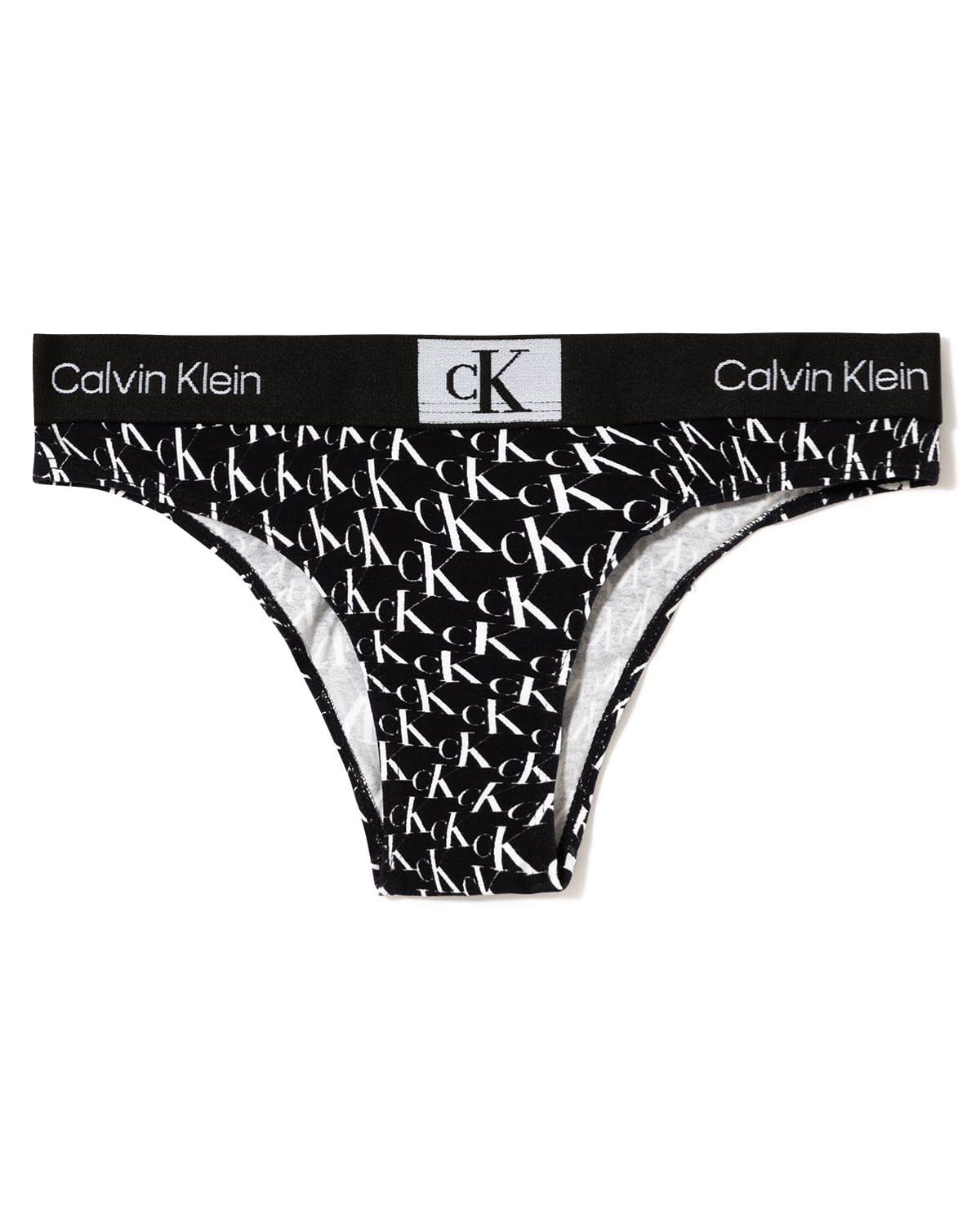 Calvin Klein Sutiã e biquíni de algodão moderno feminino