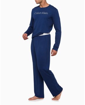 Pijama-Masculino-Calvin-Klein-Longo-ViscoLight-Logo