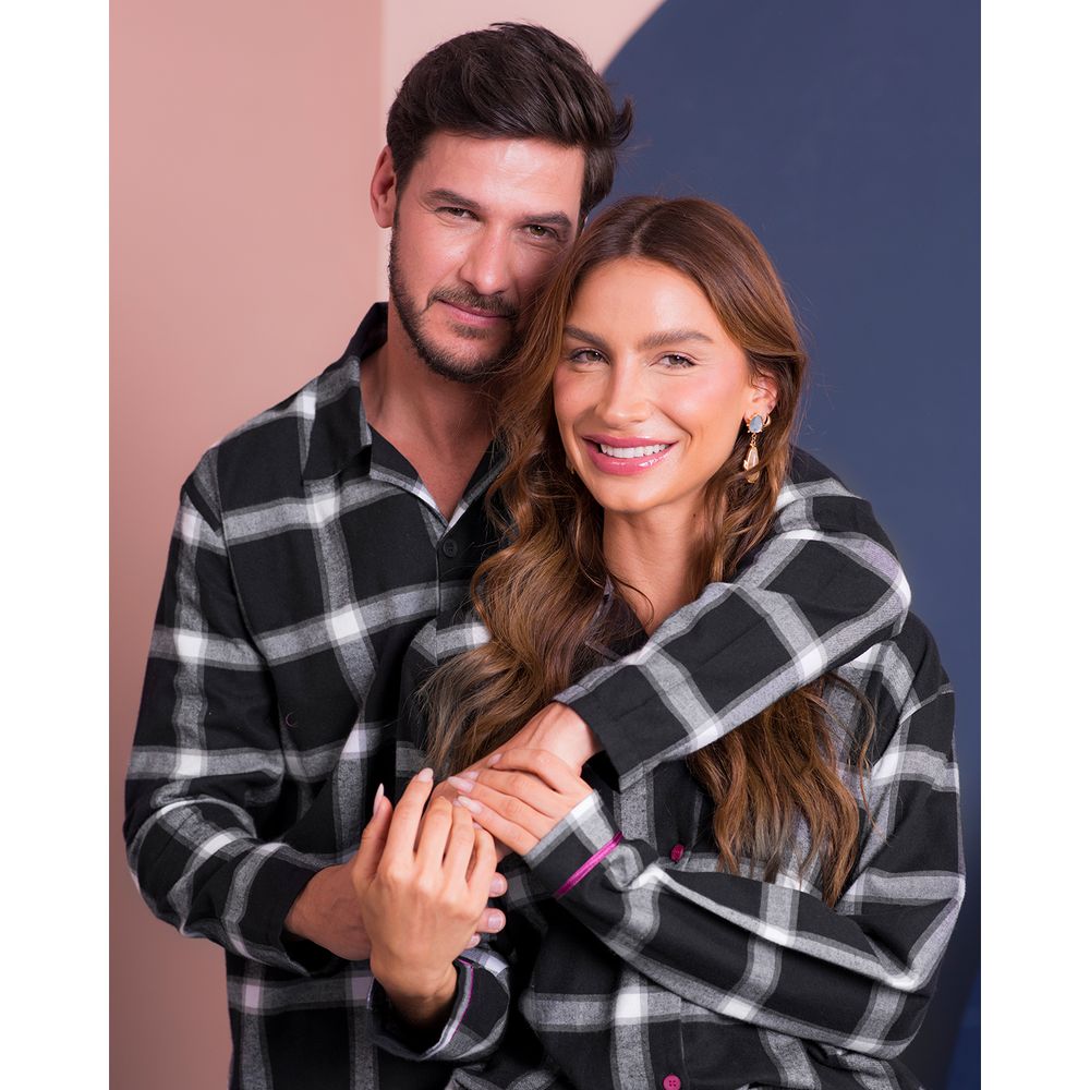 Pijama-Americano-Daniela-Tombini-Flanela-Xadrez