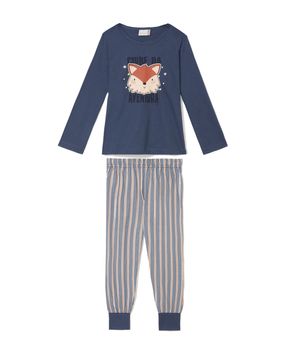 Pijama-Infantil-Masculino-Lua-Encantada-Algodao-Raposa