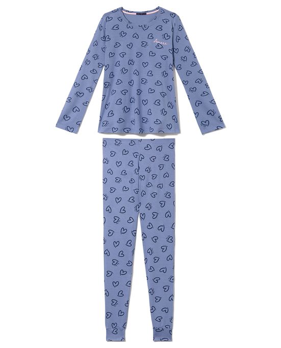 Pijama-Feminino-Any-Any-Visco-Premium-Coracoes